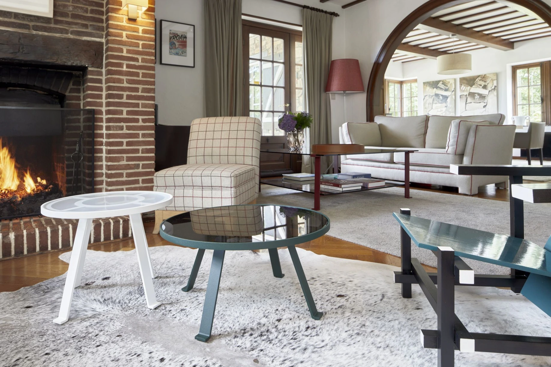 Annette et Lubin, tables basses design pour votre intérieur. Fabriquées en Belgique par Payous Edition.